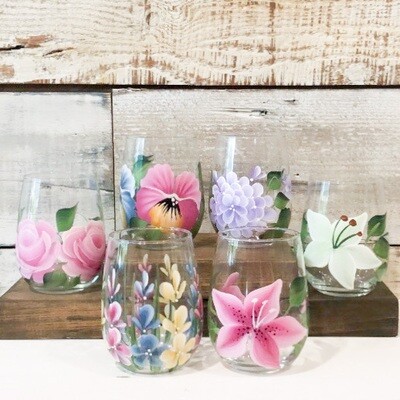 Hand Painted Glasses