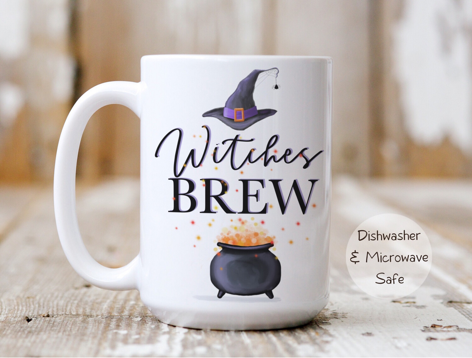 Witches Brew Ceramic Mug  11oz an 15oz sizes