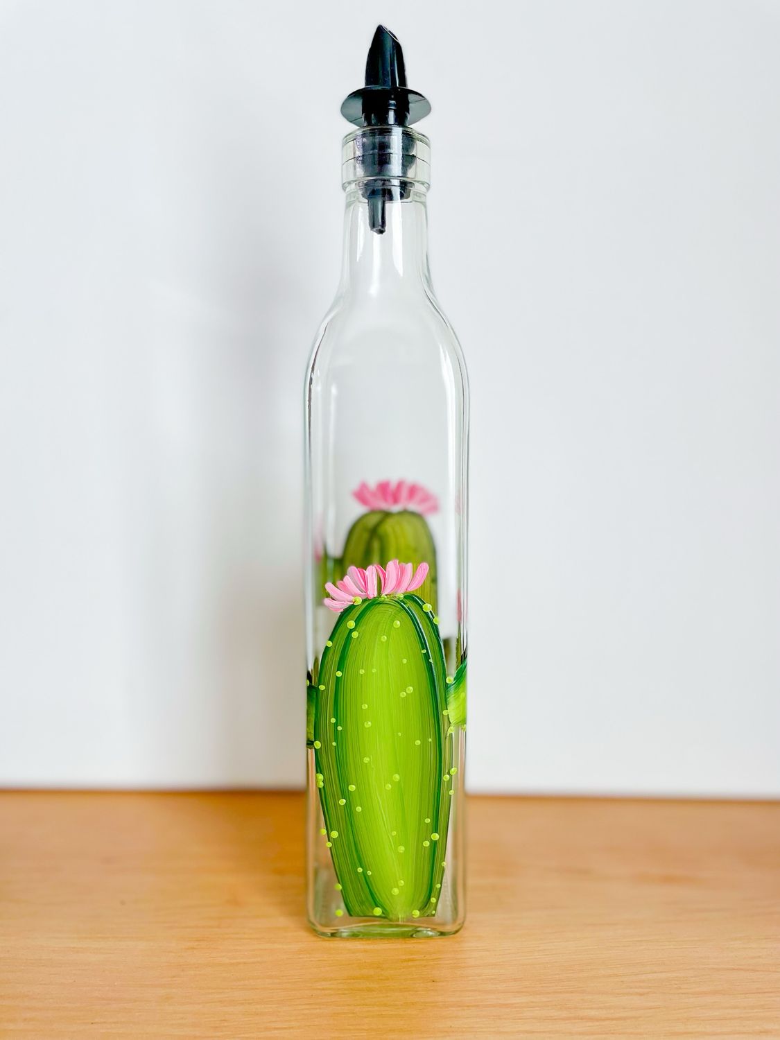 Hand Painted Everything Bottle - Cactus