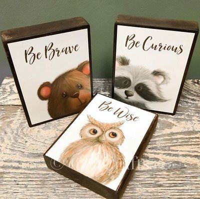 Nursery Animal Shelf Sitters
