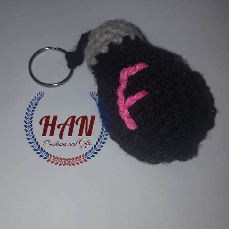 FBomb Chapstick Keyring