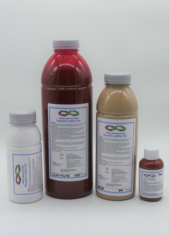 Bespoke Leather Dye 60ml-1000ml