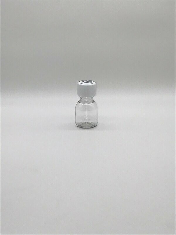 Clear Bottle with Child Safety Cap 60ml - 250ml