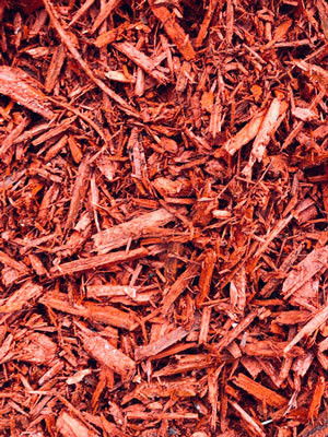 Pallet Red Mulch - BY THE YARD
