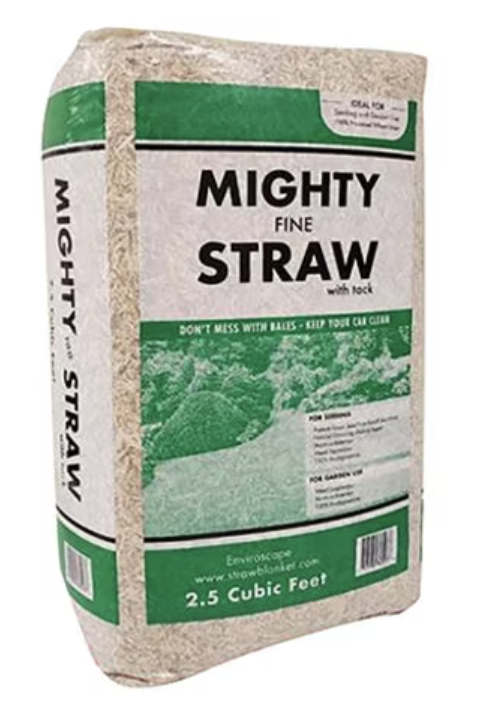 Mighty Fine Straw Bale 3in1 Lawn Repair