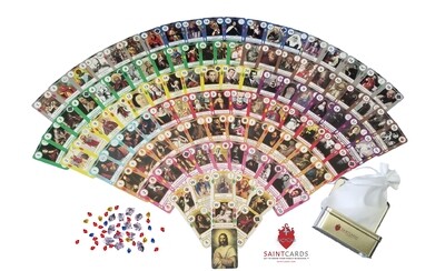 SaintCards: Base Game (106 SaintCards w/Tin) SaintCards: Base Game (106 SaintCards w/Tin)
