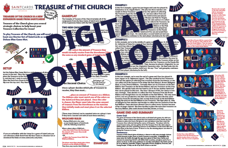 SaintCards: Treasure of the Church Expansion (Digital Download)