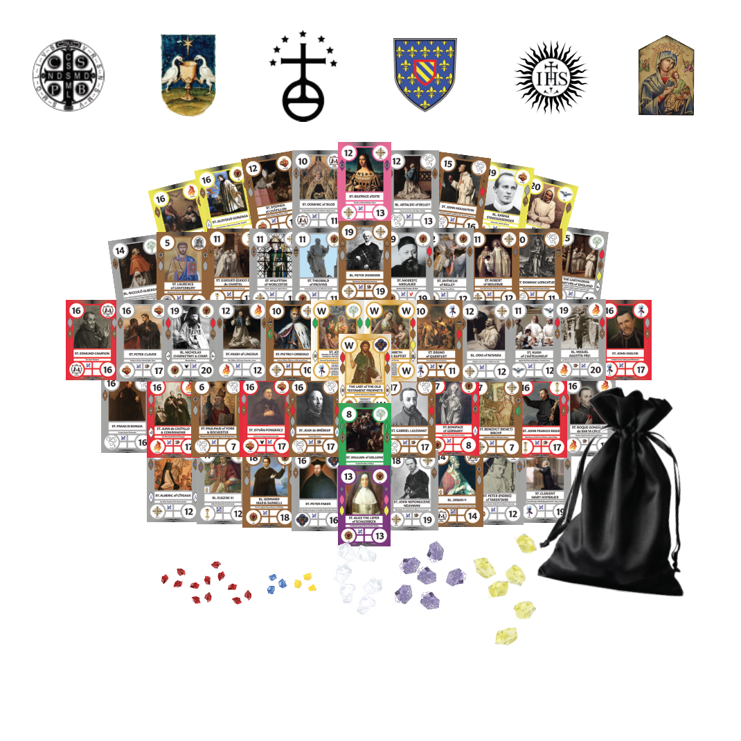 SaintCards: The Monastic and Clerics Regular Expansion
