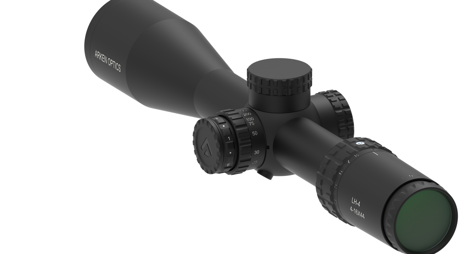 LH4 416X44 FFP Capped Toolless Turrets Illuminated VHR/VPR 30mm