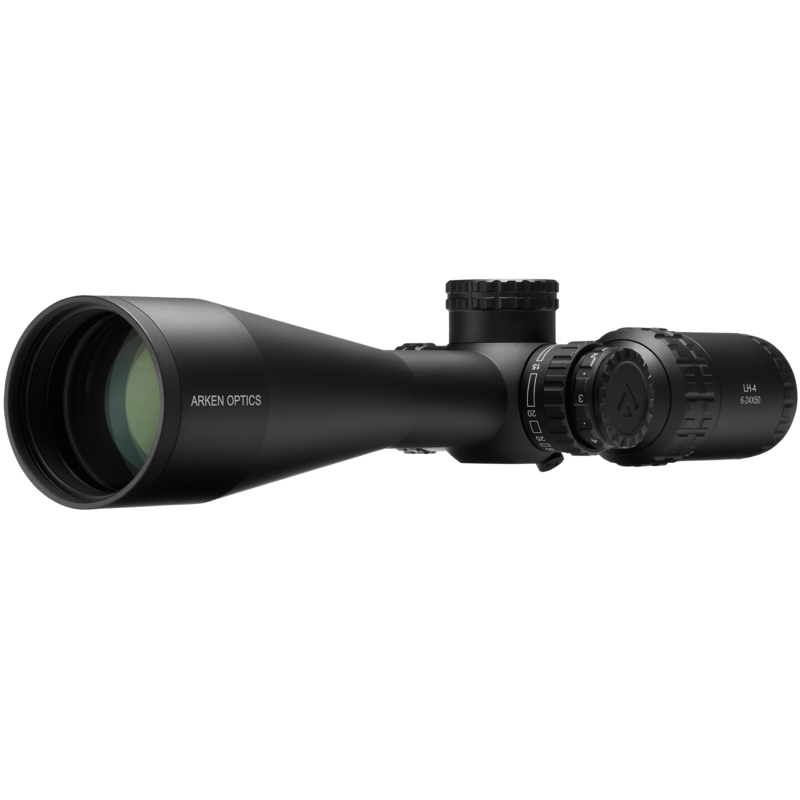 LH Series LH4 624X50 FFP Capped Toolless Turrets Illuminated VHR