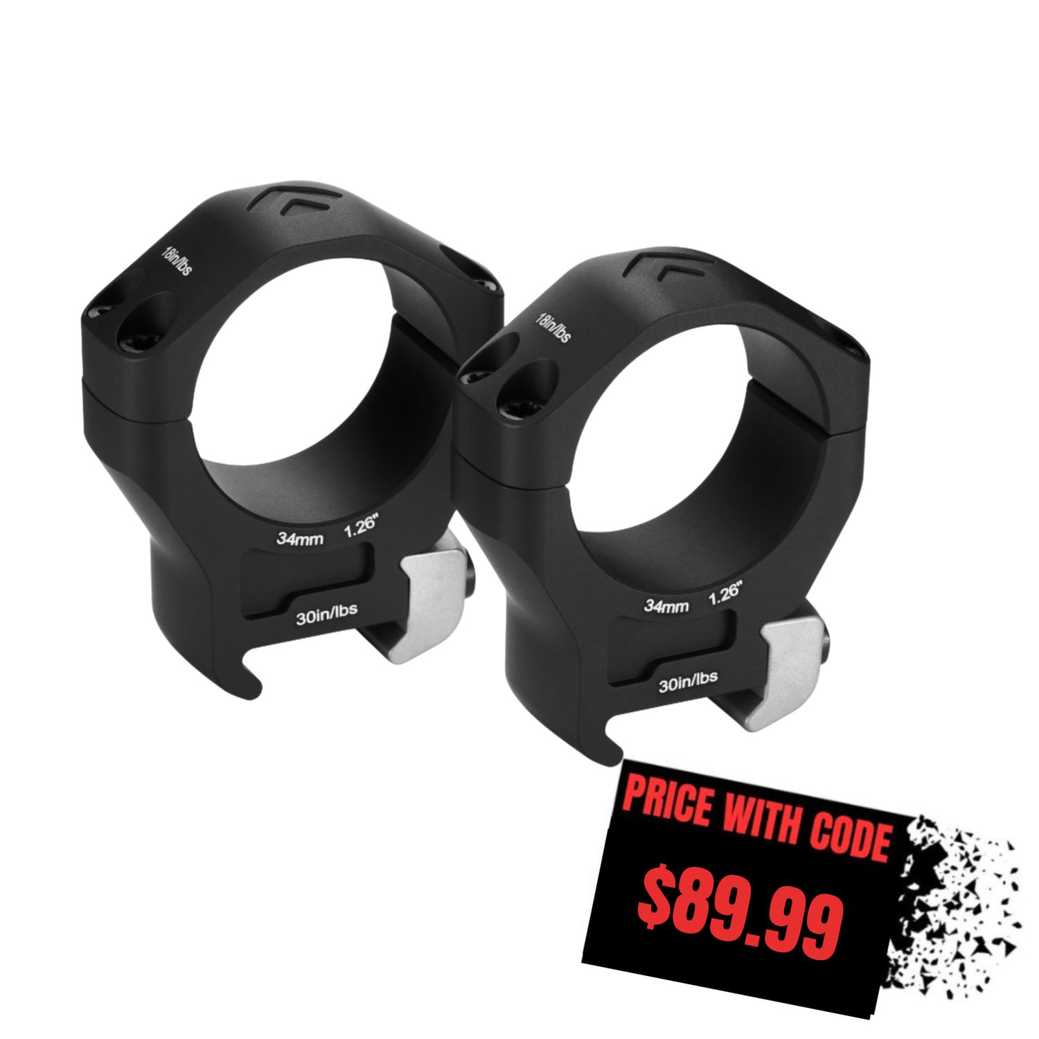 HALO Ti™ Titanium Scope Rings