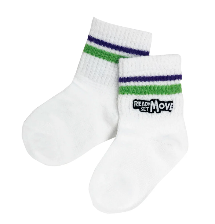 Ready Set Move Socks (Size 3-6)
