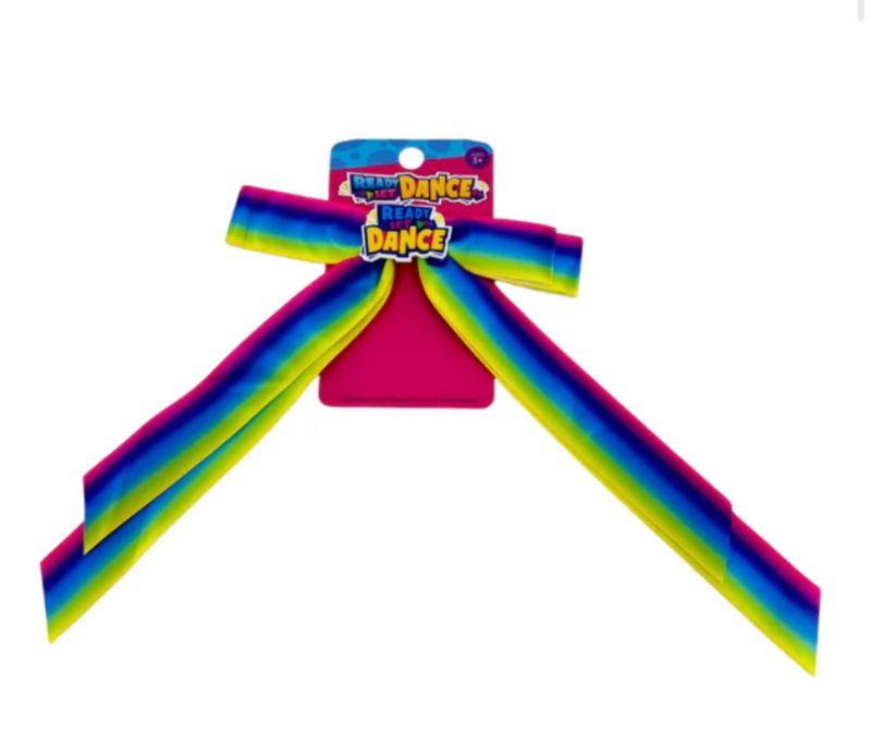 RSD HAIR BOW - OMBRE RAINBOW