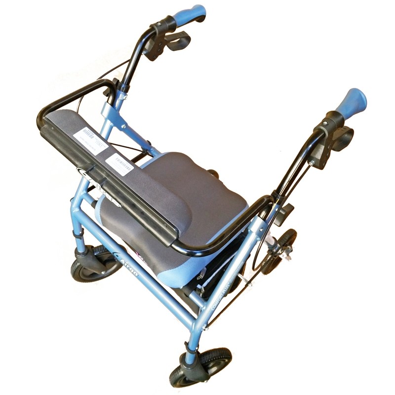 Airgo Walker Comfort-Plus Rollator- Iridescent Blue