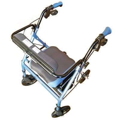 Airgo Walker Comfort-Plus Rollator- Iridescent Blue