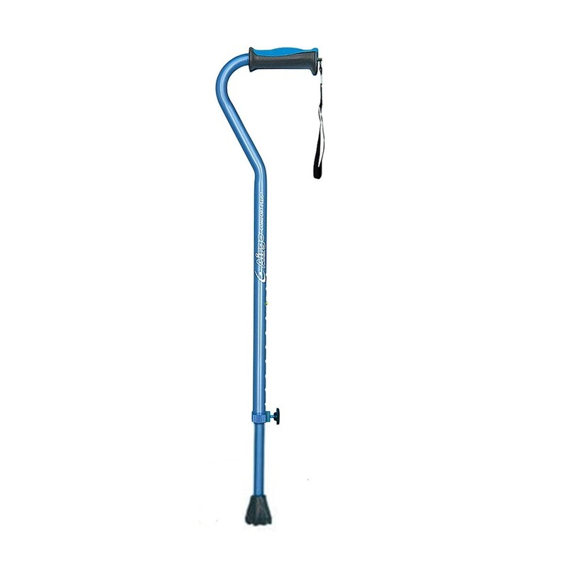 Airgo® Comfort-Plus Aluminum Cane, Offset Handle
