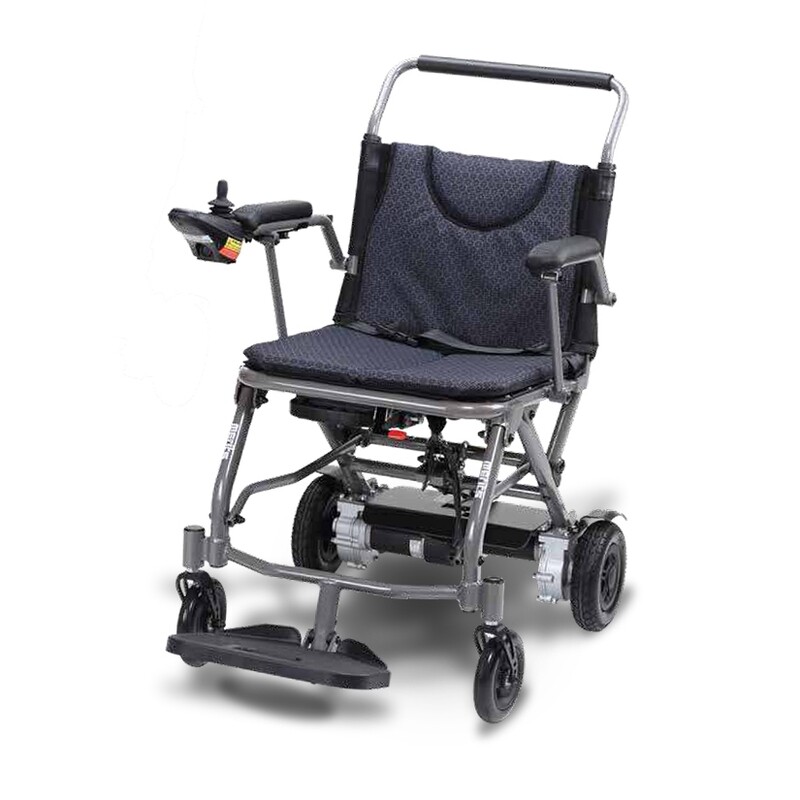 Fold &amp; Go Compact Electric Foldable Wheelchair