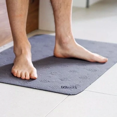 Conni Anti Slip Floor Mat Classic - Grey