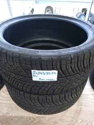 MICHELIN PILOT ALPIN PA4 2X245/35R20 91V 8MM.MØNSTER M+S