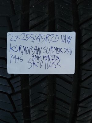 2×255/45R20 101W KORMORAN SUMMER SUV 8MM.MØNSTER