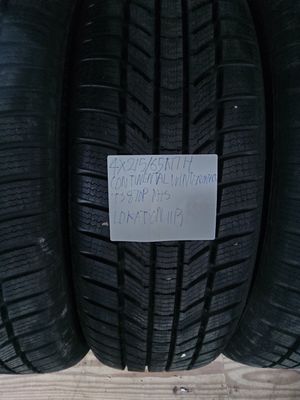 4×215/65R17 H CONTINENTAL WINTERCONTACT TS870P M+S VINTERDÆK 8MM.MØNSTER 
