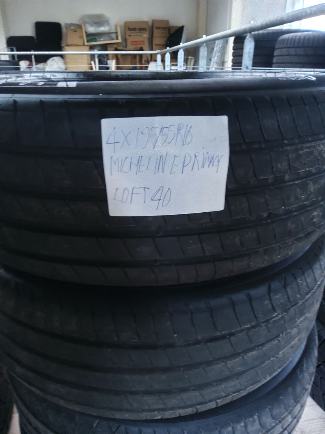 4×195/55R16 MICHELIN E PRIMACY SOMMERDÆK