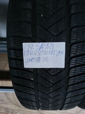 2×235/45R18 PIRELLI SOTTOZERO 3 M+S VINTERDÆK 6MM.MØNSTER 