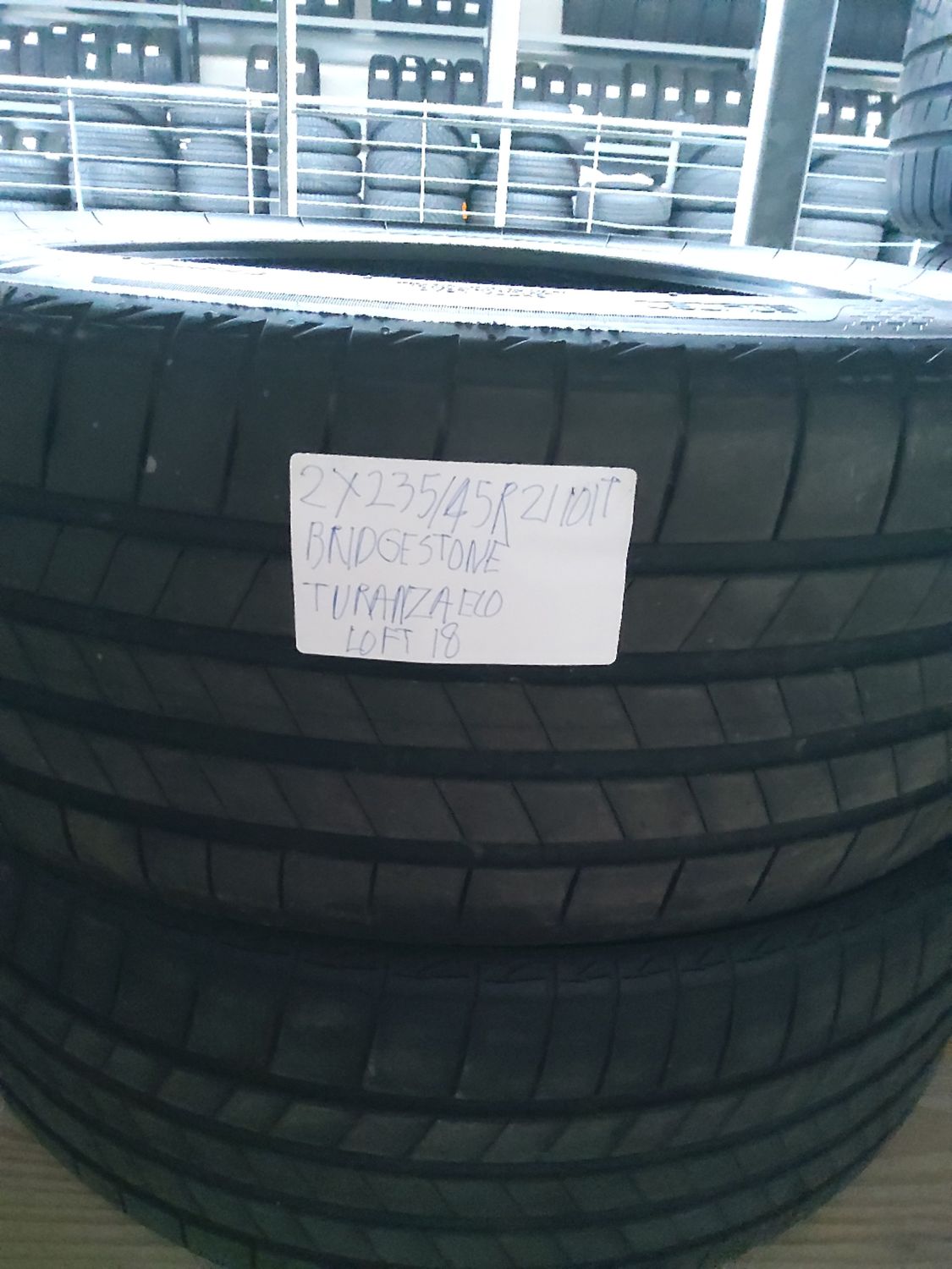 2×235/45R21 101T BRIDGESTONE TURANZA ECO