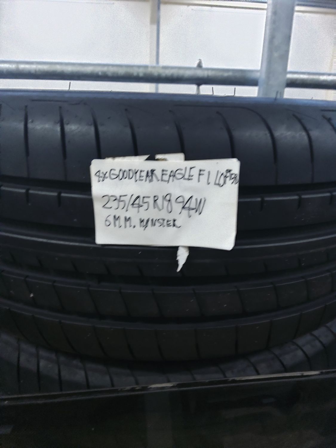 4×235/45R18 94W GOODYEAR EAGLE F1 6MM.MØNSTER