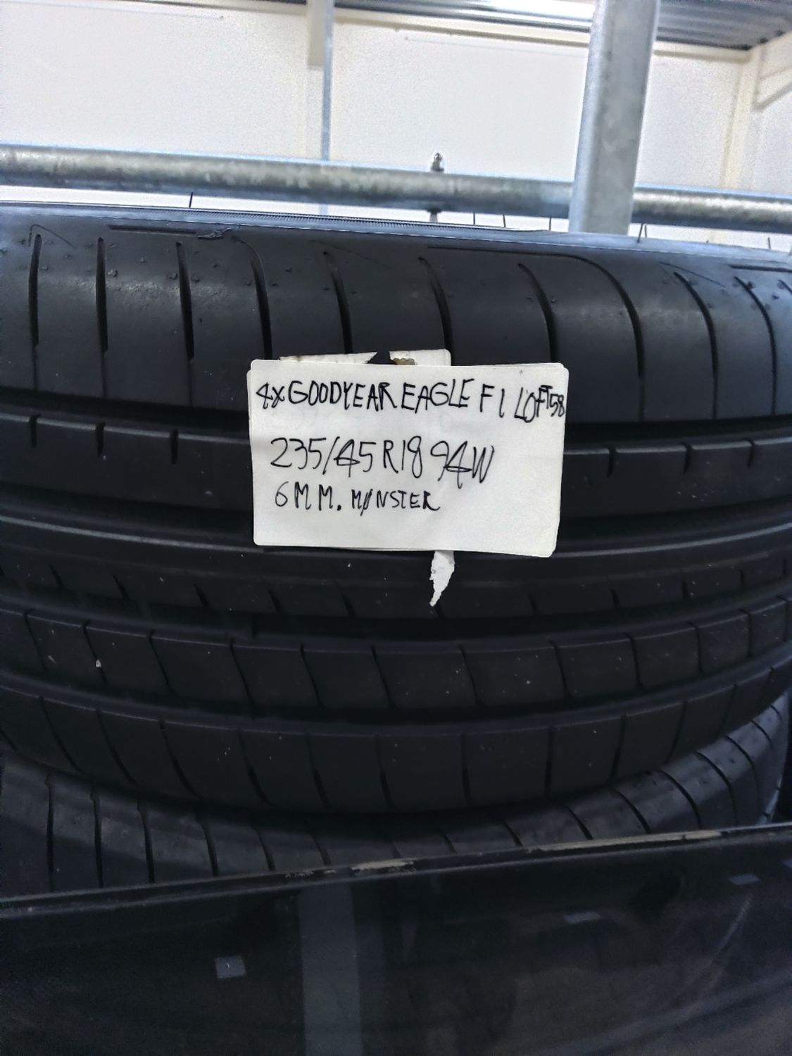 4×235/45R18 94W GOODYEAR EAGLE F1 6MM.MØNSTER