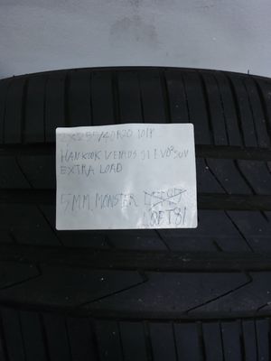 2×255/40R20 101 Y HANKOOK VENTUS S1 EVO2 SUV EXTRA LOAD 5MM.MØNSTER