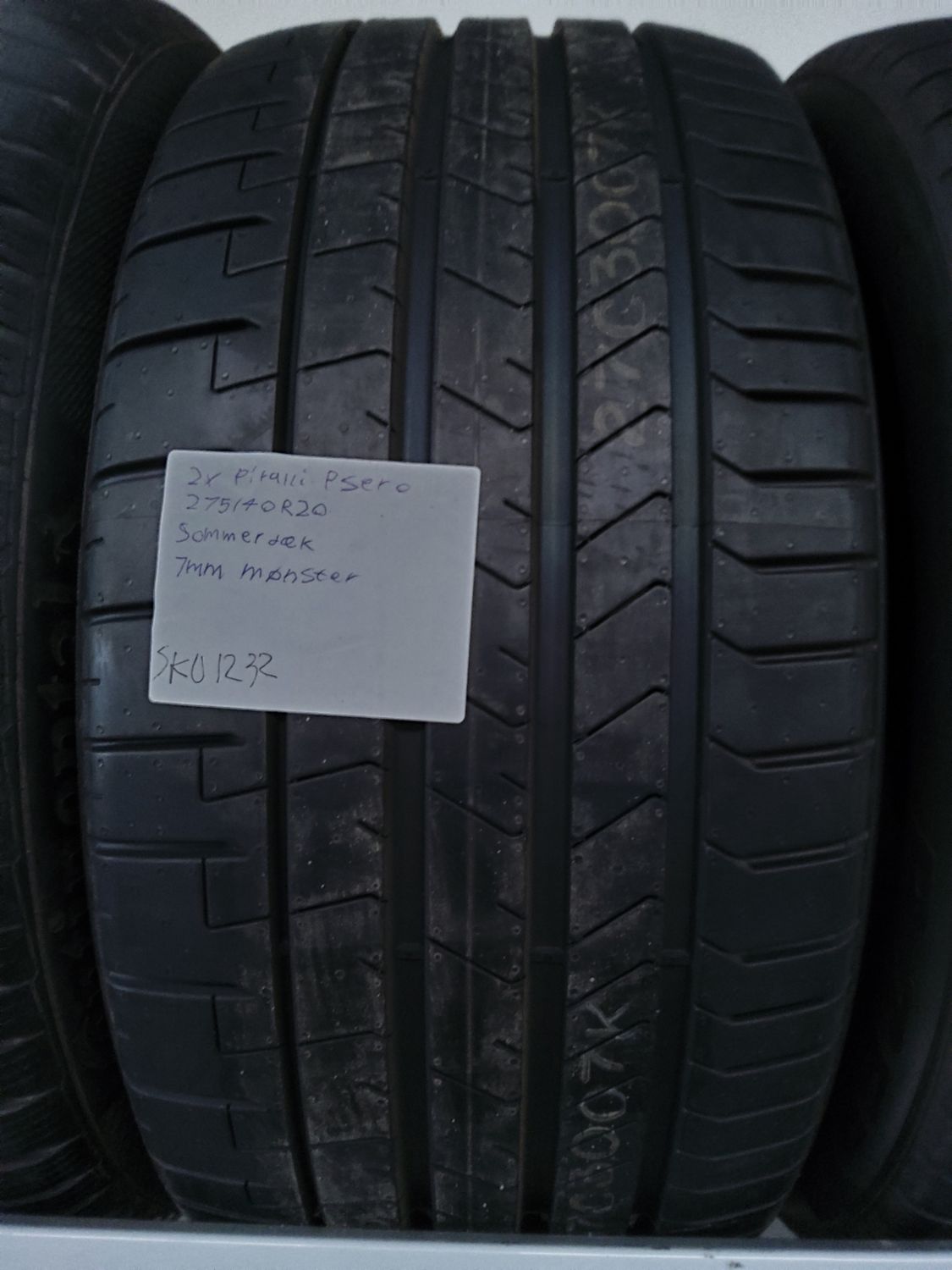 2×275/40R20 PIRELLI P ZERO SOMMERDÆK 7MM.MØNSTER