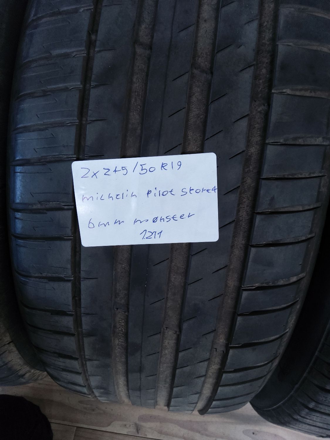 4×245/50R19 MICHELIN PILOT SPORT 4 SUV SOMMERDÆK 6MM.MØNSTER
