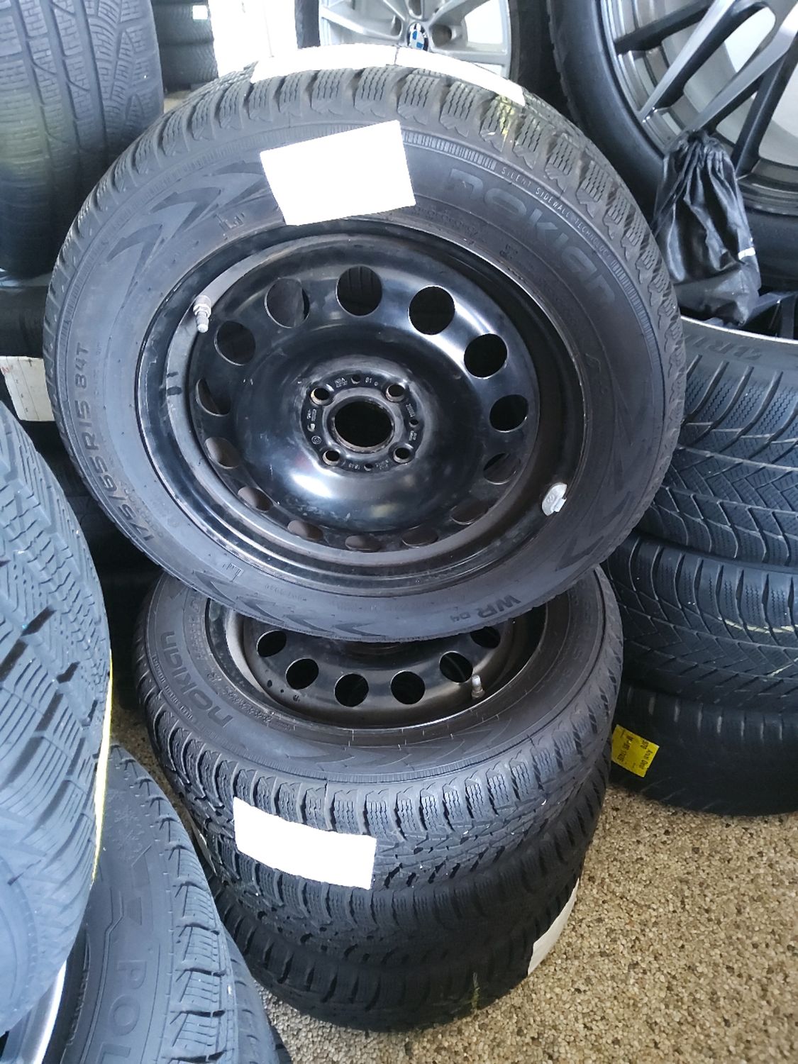 Mini Cooper vinterhjul 15&quot;