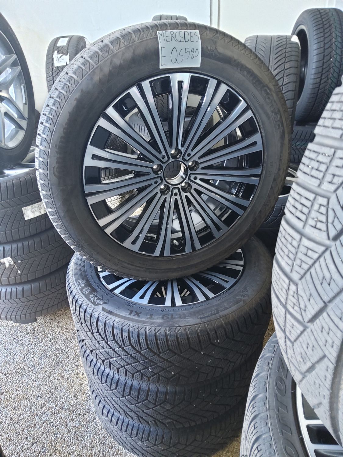 Mercedes EQS 580 VINTERHJUL
