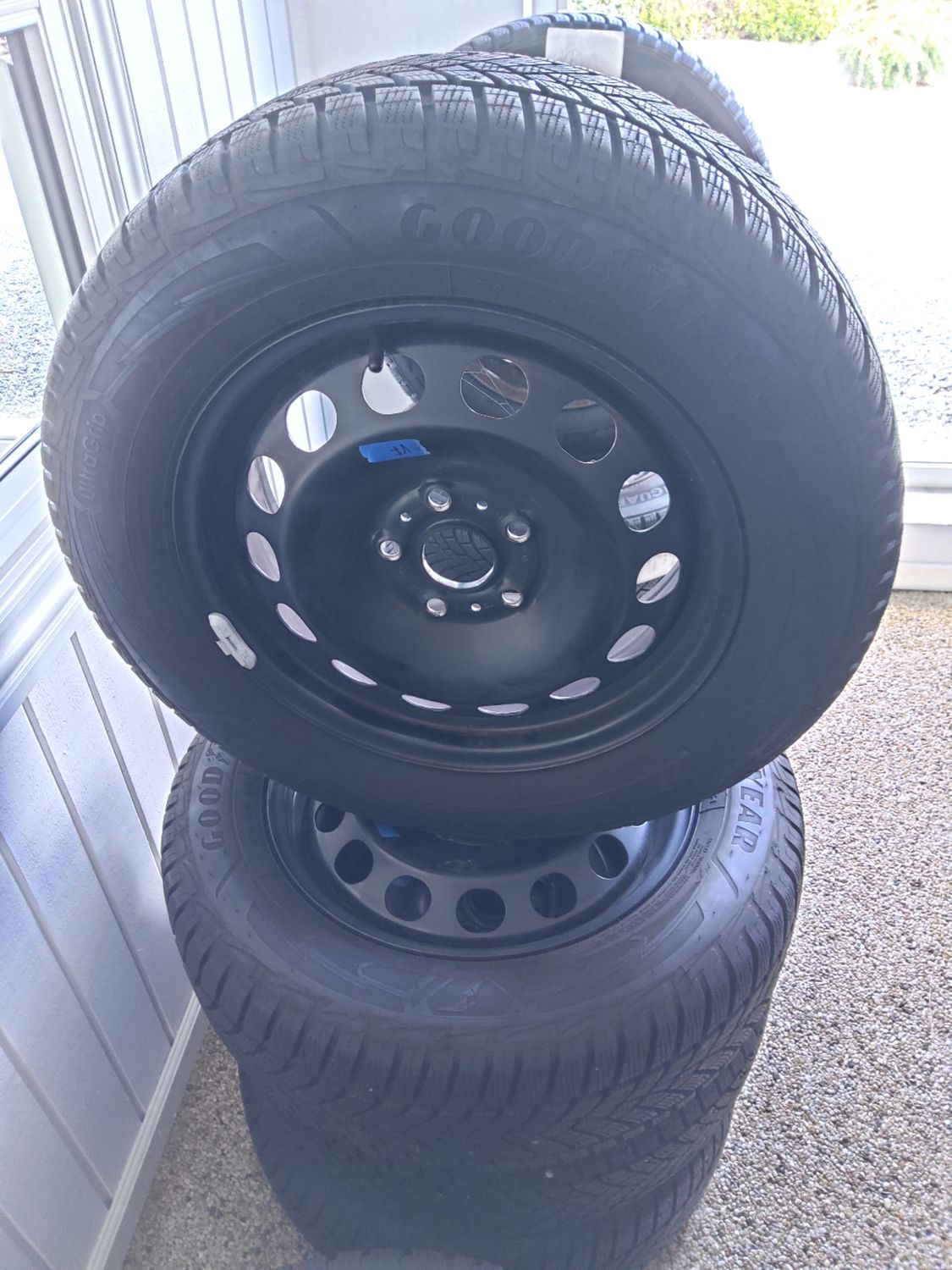 Stålfælge med VINTERDÆK 16&quot;