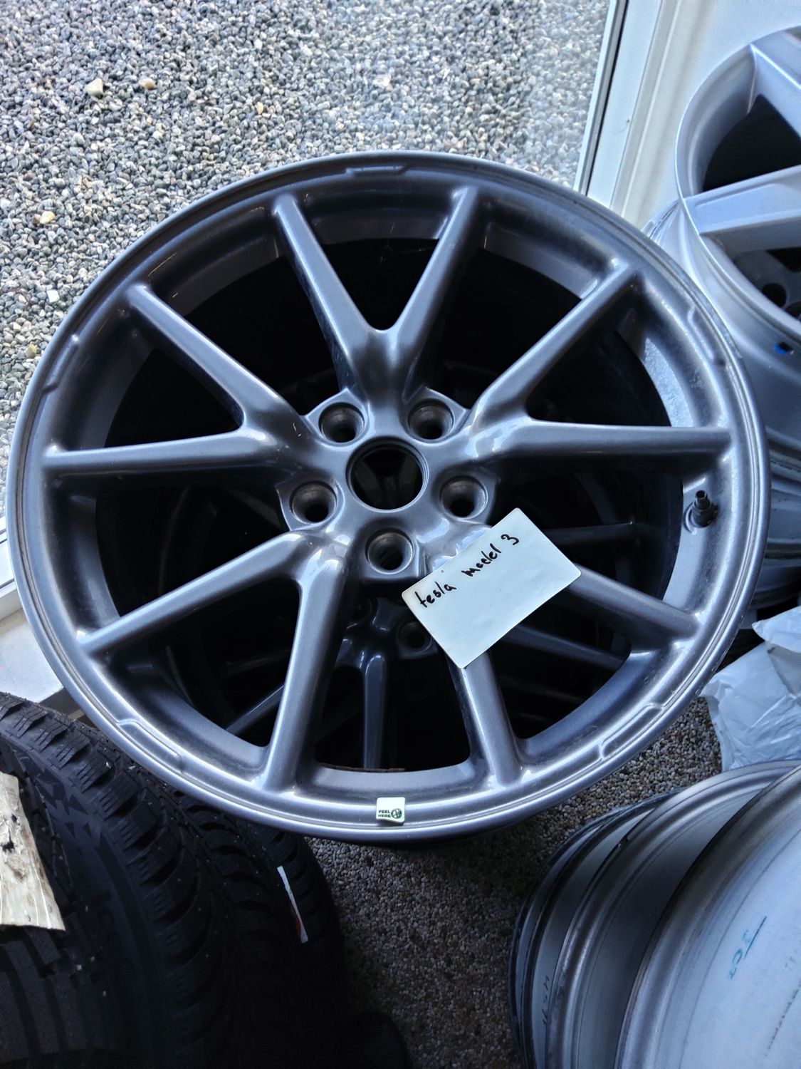 Tesla model 3 alufælge Tesla model 3 alufælge