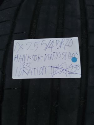 1×255/45R20 HANKOOK VENTUS S1 EVO3 SOMMERDÆK 5MM.MØNSTER 1×255/45R20 HANKOOK VENTUS S1 EVO3 SOMMERDÆK 5MM.MØNSTER