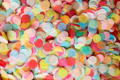 Pick & Mix Biodegradable Confetti - Circles