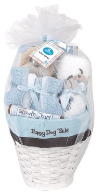 Puppy Dog Tails Baby Gift basket