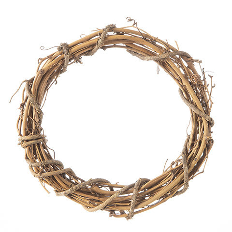 Grapevine Wreath - Natural - 8 inches ( sold in 3 pack)
