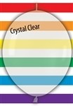 12 inch Betallatex Crystal Clear LINK-O-LOON, Price Per Bag of 25