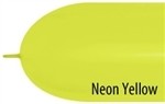 660 Neon Yellow-O-Loons, Price Per Bag of 25