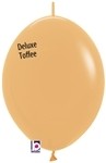 12 inch Betallatex Deluxe Toffee LINK-O-LOON, Price Per Bag of 25