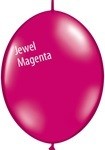 12 inch Jewel Magneta Qualatex QUICK LINK, Price Per Bag of