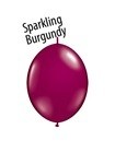 6 inch Sparkling Burgundy LINK-O-LOON, Price Per Bag of 50