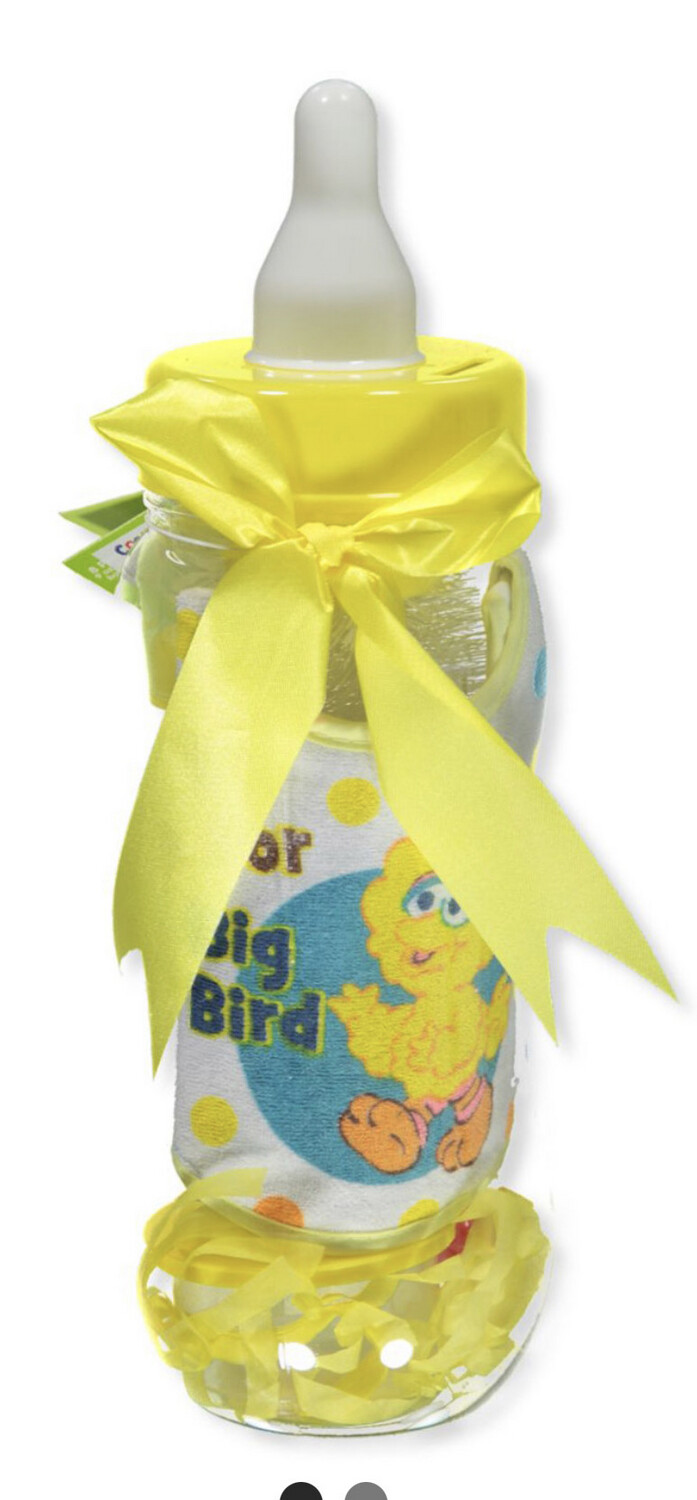 Sesame Street Big Bird Eight Piece Bank Baby Gift