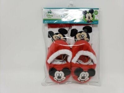 Disney Mickey Mouse Slipper and Socks Set