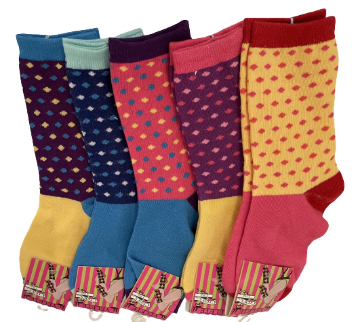 Dot Multi Color Socks