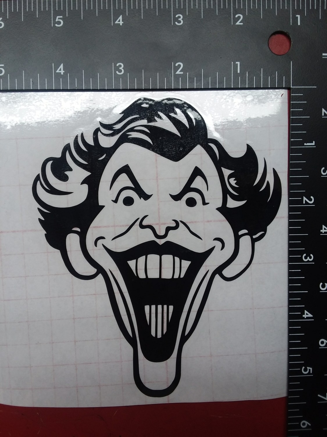 Old school joker decal